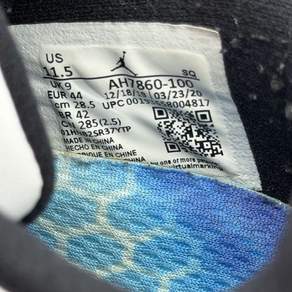 Nike Air Jordan 11 Retro Low Concord Sketch 11.5W/10M AH7860-100 Authenticated! - Picture 15 of 15